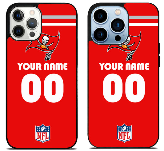 Custom Personalized Tampa Bay Buccaneers NFL iPhone 15 Pro | iPhone 15 Pro Max Case