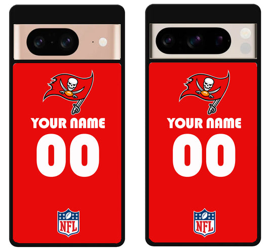 Custom Personalized Tampa Bay Buccaneers NFL Google Pixel 8 | 8 Pro Case