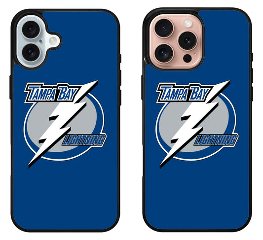 Tampa Bay Lightning Design iPhone 16 | 16 Plus | 16 Pro | 16 Pro Max Case