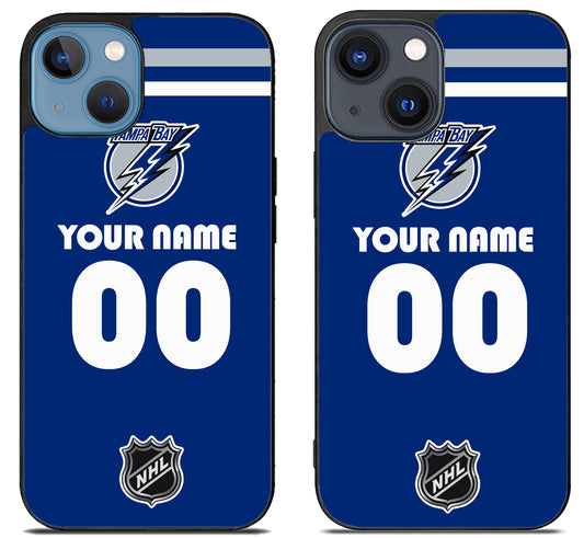 Custom Personalized Tampa Bay Lightning NHL iPhone 15 | iPhone 15 Plus Case