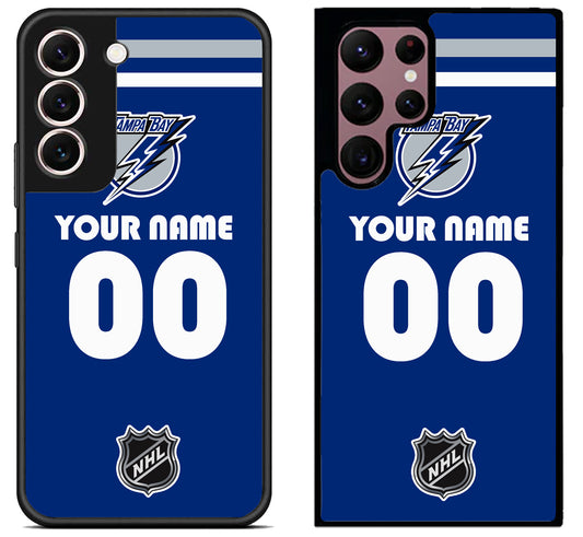 Custom Personalized Tampa Bay Lightning NHL Samsung Galaxy S22 | S22+ | S22 Ultra Case