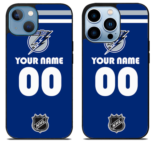 Custom Personalized Tampa Bay Lightning NHL iPhone 13 | 13 Mini | 13 Pro | 13 Pro Max Case