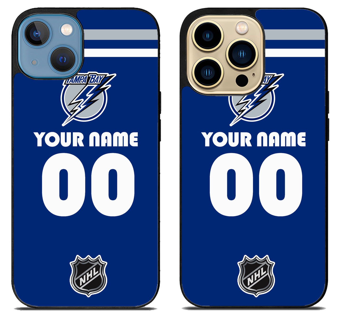 Custom Personalized Tampa Bay Lightning NHL iPhone 14 | 14 Plus | 14 Pro | 14 Pro Max Case