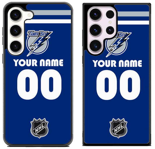 Custom Personalized Tampa Bay Lightning NHL Samsung Galaxy S23 | S23+ | S23 Ultra Case