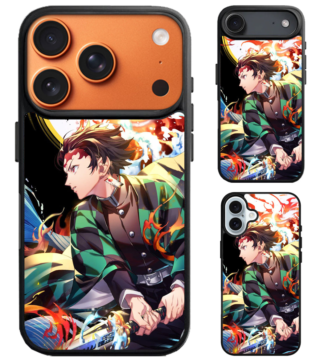 Tanjiro Kamado Demon Slayer iPhone Air | iPhone 17 | 17 Pro | 17 Pro Max Case