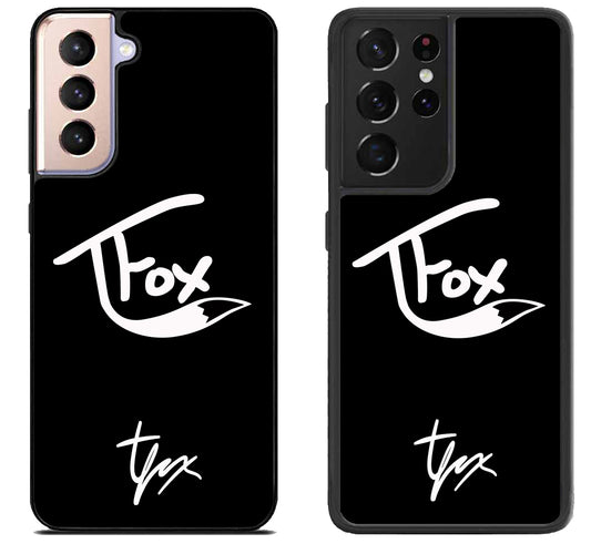 Tanner Fox Black Samsung Galaxy S21 | S21 FE | S21+ | S21 Ultra Case