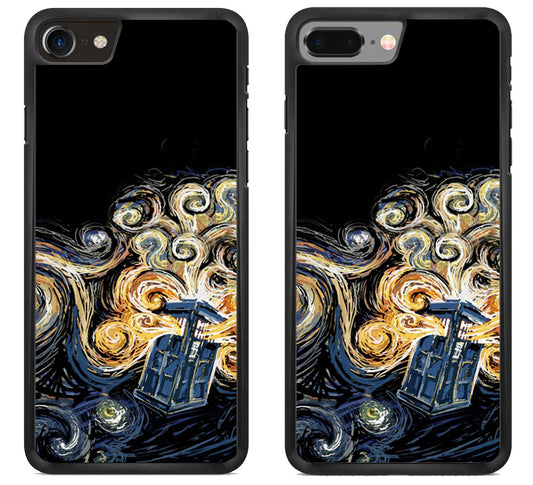 Tardis Van Gogh Doctor Who iPhone 8 | 8 Plus Case
