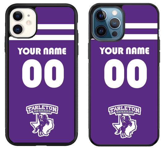 Custom Personalized Tarleton State Texans iPhone 11 | 11 Pro | 11 Pro Max Case