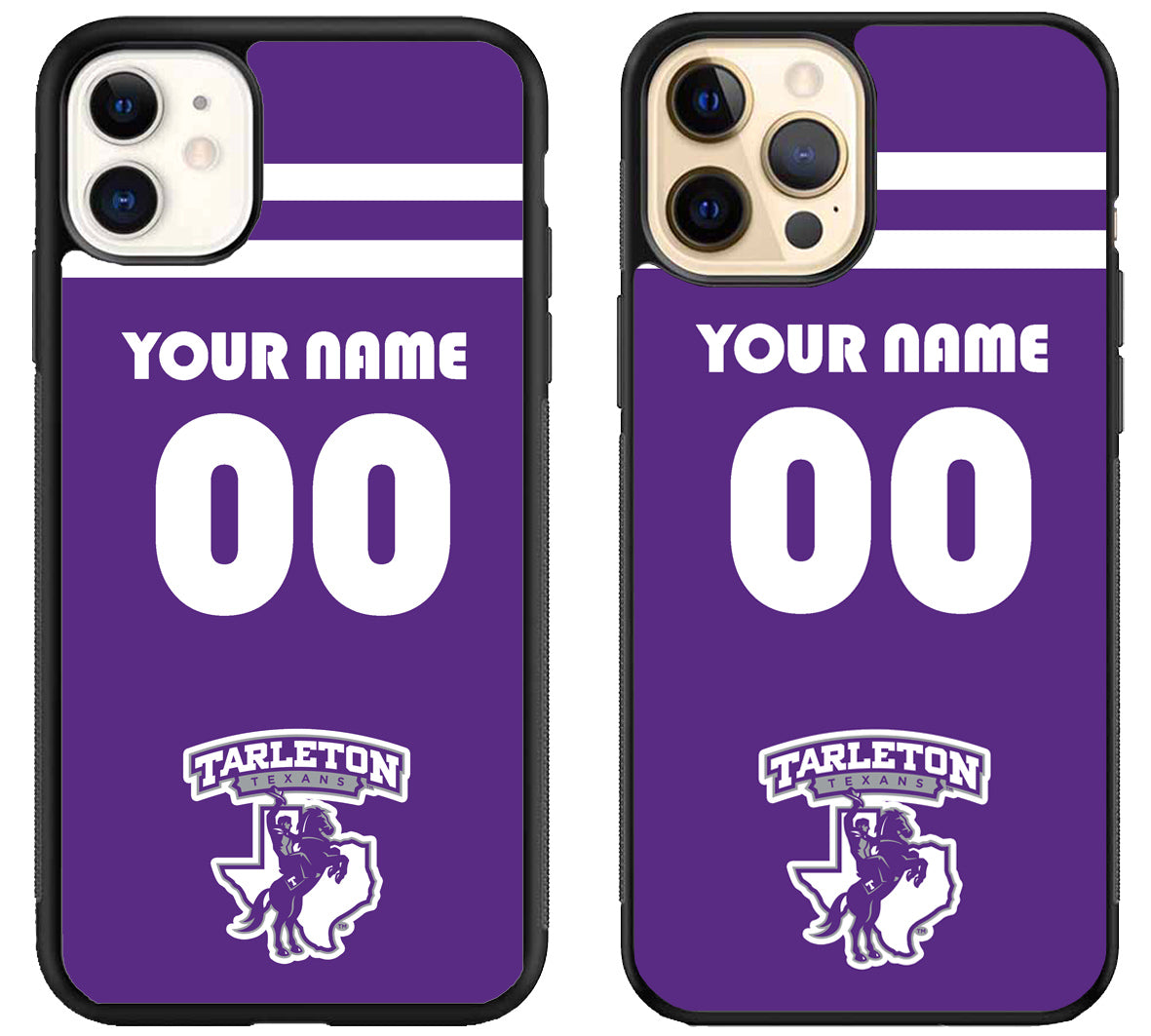 Custom Personalized Tarleton State Texans iPhone 12 | 12 Mini | 12 Pro | 12 Pro Max Case