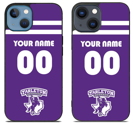 Custom Personalized Tarleton State Texans iPhone 15 | iPhone 15 Plus Case
