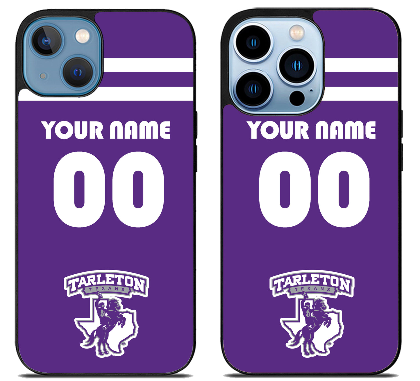 Custom Personalized Tarleton State Texans iPhone 13 | 13 Mini | 13 Pro | 13 Pro Max Case