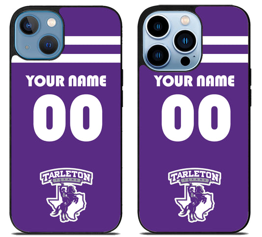 Custom Personalized Tarleton State Texans iPhone 13 | 13 Mini | 13 Pro | 13 Pro Max Case