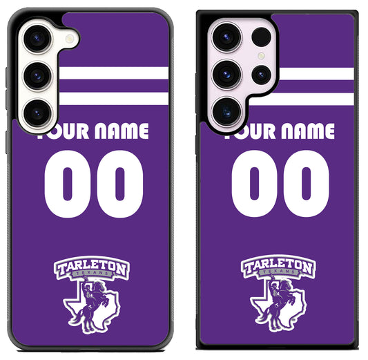 Custom Personalized Tarleton State Texans Samsung Galaxy S23 | S23+ | S23 Ultra Case