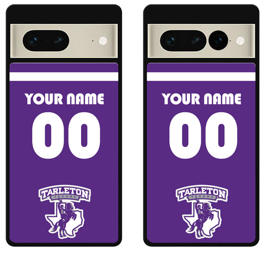 Custom Personalized Tarleton State Texans Google Pixel 7 | 7 Pro Case