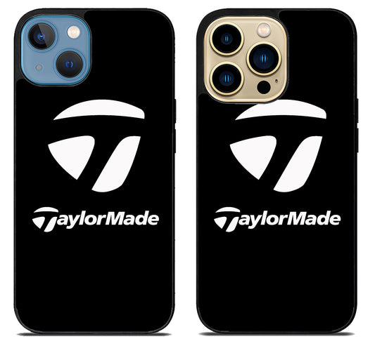 Taylormade Logo Black iPhone 14 | 14 Plus | 14 Pro | 14 Pro Max Case