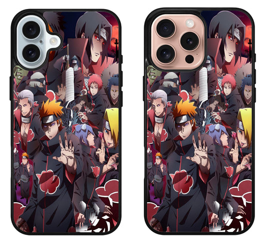 Team Akatsuki Wallpaper iPhone 16 | 16 Plus | 16 Pro | 16 Pro Max Case