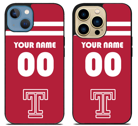 Custom Personalized Temple Owls iPhone 14 | 14 Plus | 14 Pro | 14 Pro Max Case