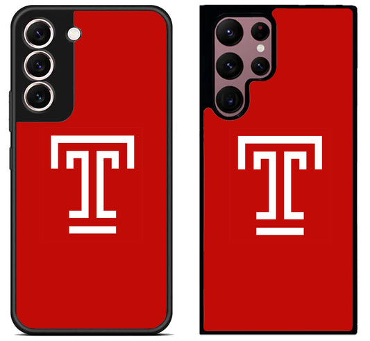 Temple Owls University Logo Samsung Galaxy S22 | S22+ | S22 Ultra Case