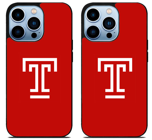 Temple Owls University Logo iPhone 15 Pro | iPhone 15 Pro Max Case