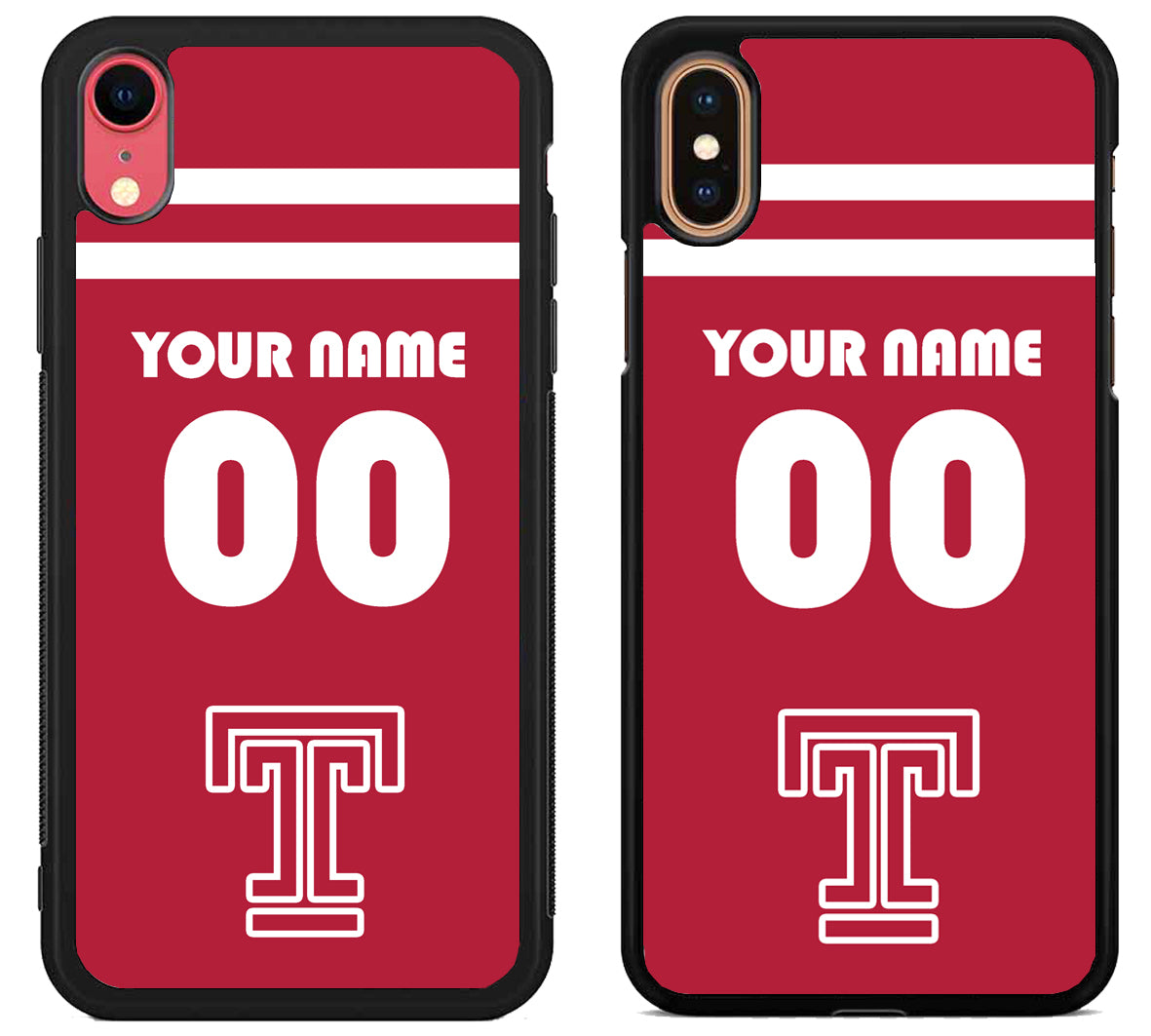 Custom Personalized Temple Owls iPhone X | Xs | Xr | Xs Max Case