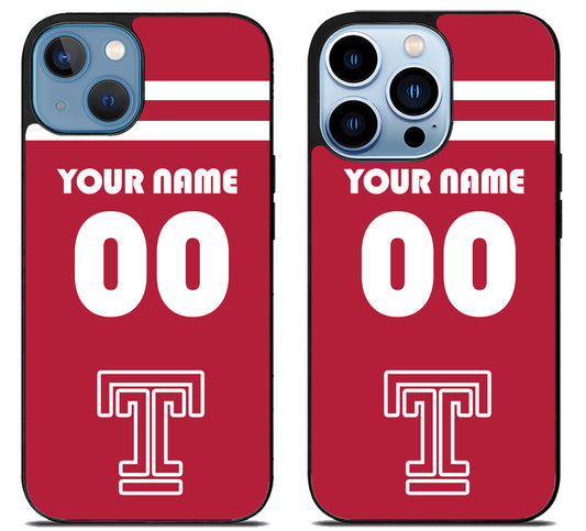 Custom Personalized Temple Owls iPhone 13 | 13 Mini | 13 Pro | 13 Pro Max Case