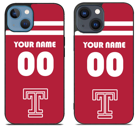 Custom Personalized Temple Owls iPhone 15 | iPhone 15 Plus Case