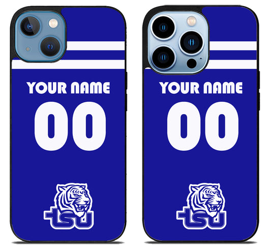 Custom Personalized Tennessee State Tigers iPhone 13 | 13 Mini | 13 Pro | 13 Pro Max Case