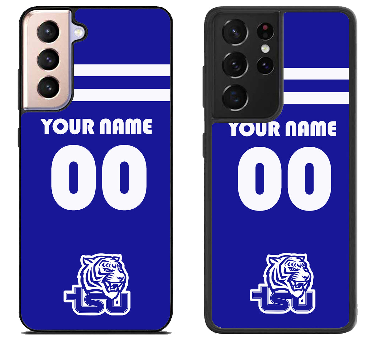 Custom Personalized Tennessee State Tigers Samsung Galaxy S21 | S21 FE | S21+ | S21 Ultra Case