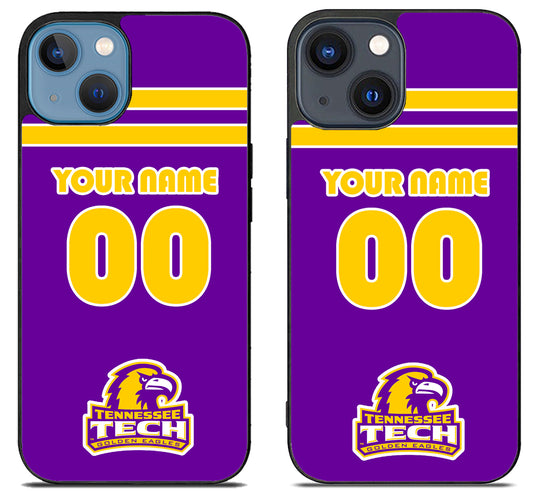 Custom Personalized Tennessee Tech Golden Eagles iPhone 15 | iPhone 15 Plus Case