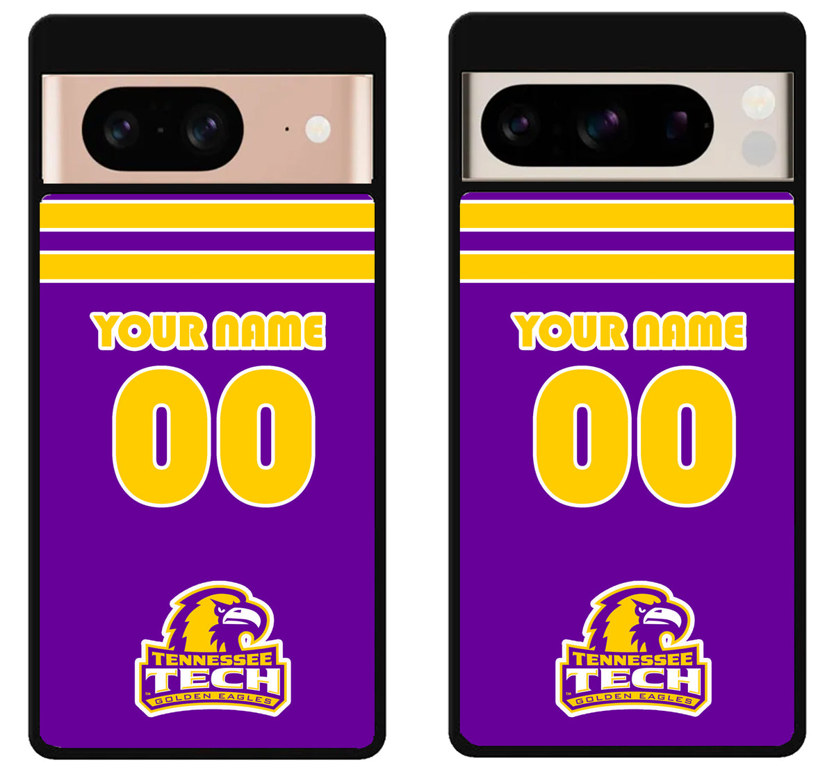 Custom Personalized Tennessee Tech Golden Eagles Google Pixel 8 | 8 Pro Case
