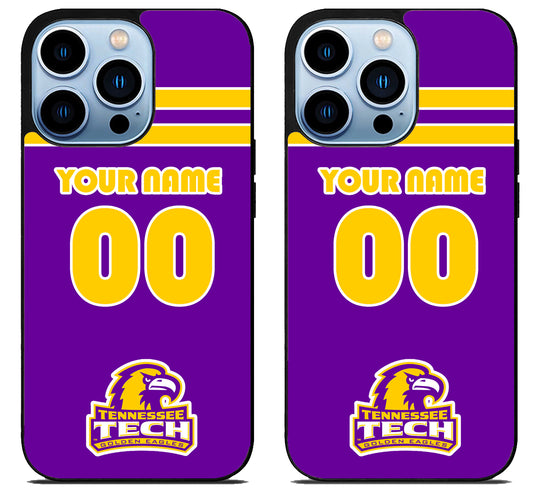Custom Personalized Tennessee Tech Golden Eagles iPhone 15 Pro | iPhone 15 Pro Max Case