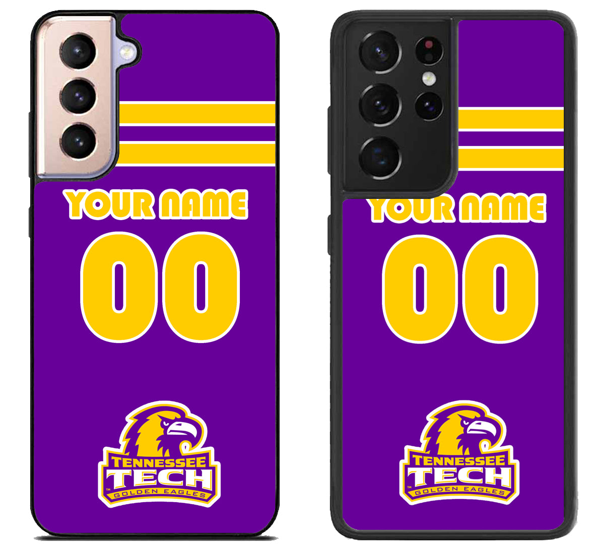 Custom Personalized Tennessee Tech Golden Eagles Samsung Galaxy S21 | S21 FE | S21+ | S21 Ultra Case