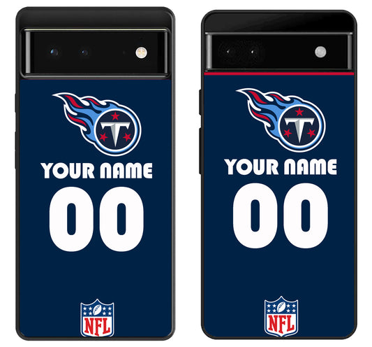 Custom Personalized Tennessee Titans NFL Google Pixel 6 | 6A | 6 Pro Case