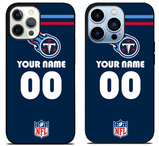 Custom Personalized Tennessee Titans NFL iPhone 15 Pro | iPhone 15 Pro Max Case