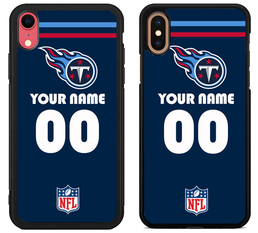Custom Personalized Tennessee Titans NFL iPhone X | Xs | Xr | Xs Max Case