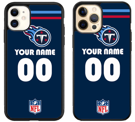 Custom Personalized Tennessee Titans NFL iPhone 12 | 12 Mini | 12 Pro | 12 Pro Max Case