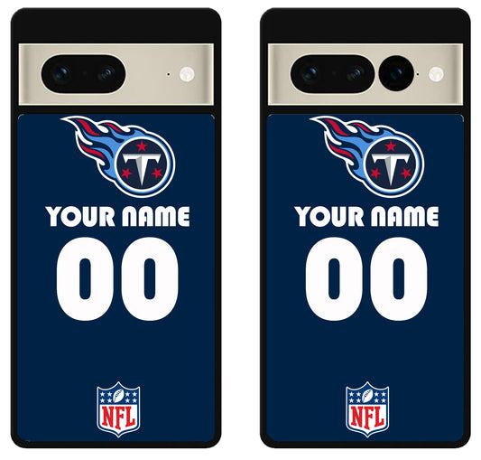 Custom Personalized Tennessee Titans NFL Google Pixel 7 | 7 Pro Case