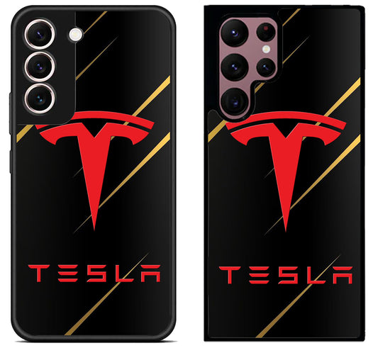 Tesla Black Metallic Samsung Galaxy S22 | S22+ | S22 Ultra Case