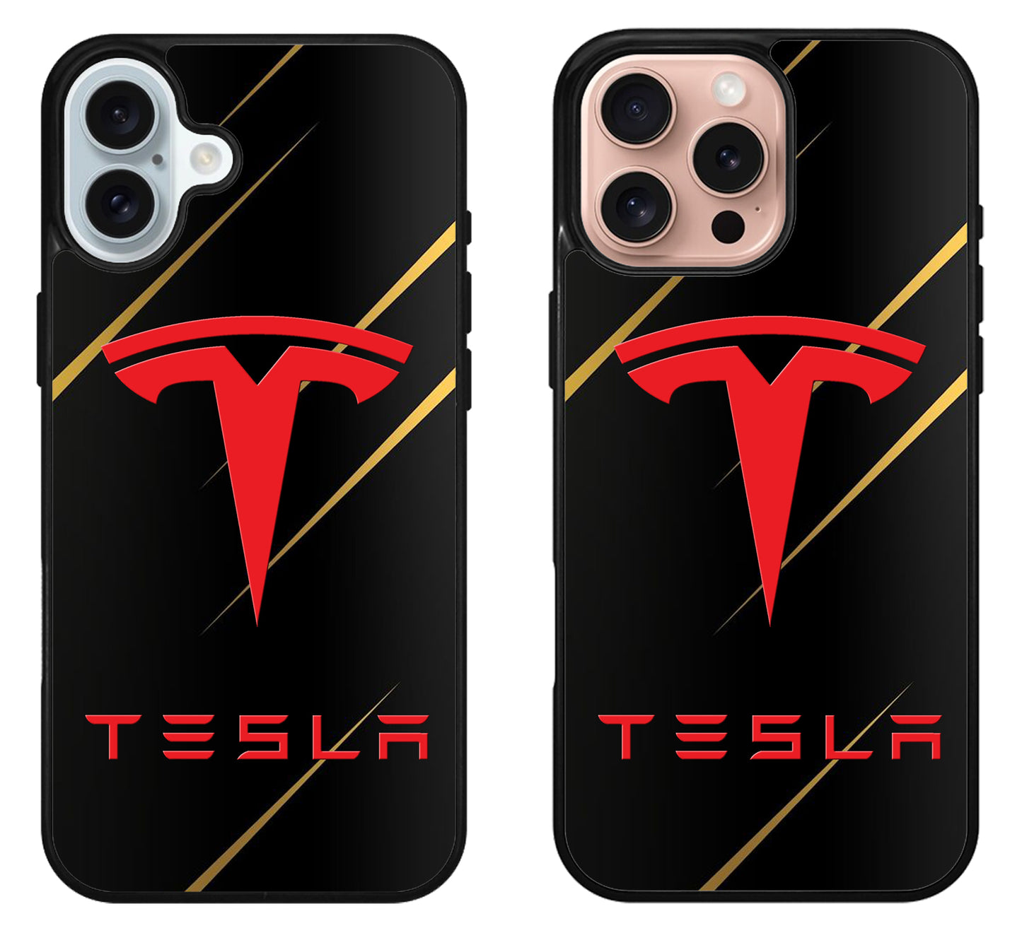 Tesla Black Metallic iPhone 16 | 16 Plus | 16 Pro | 16 Pro Max Case