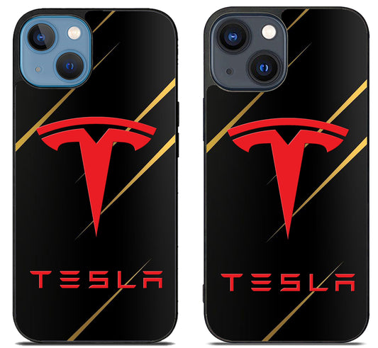 Tesla Black Metallic iPhone 15 | iPhone 15 Plus Case