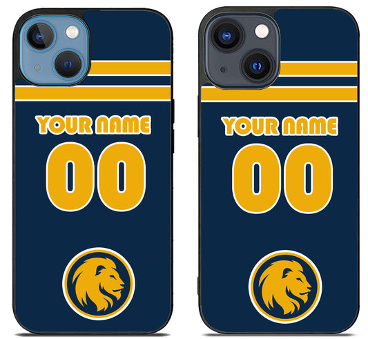 Custom Personalized Texas A&M-Commerce Lions iPhone 15 | iPhone 15 Plus Case