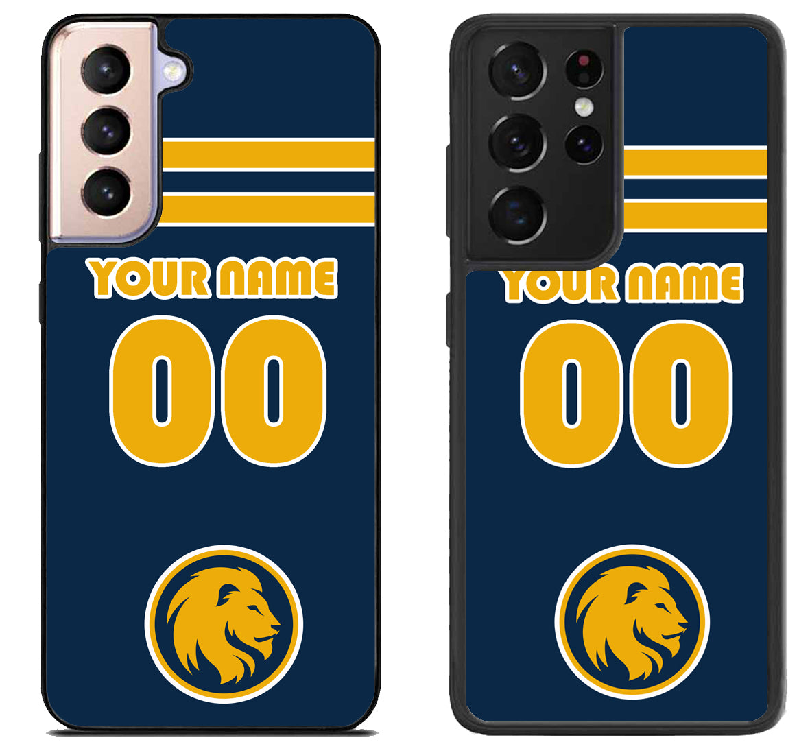 Custom Personalized Texas A&M-Commerce Lions Samsung Galaxy S21 | S21 FE | S21+ | S21 Ultra Case