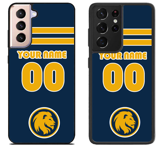 Custom Personalized Texas A&M-Commerce Lions Samsung Galaxy S21 | S21 FE | S21+ | S21 Ultra Case