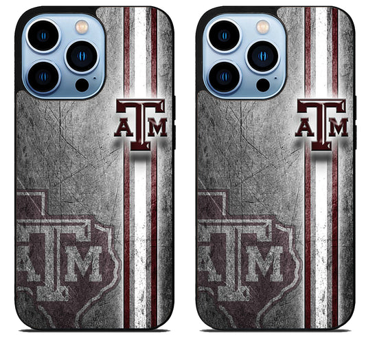 Texas A&M Aggies Background iPhone 15 Pro | iPhone 15 Pro Max Case