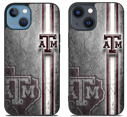 Texas A&M Aggies Background iPhone 15 | iPhone 15 Plus Case