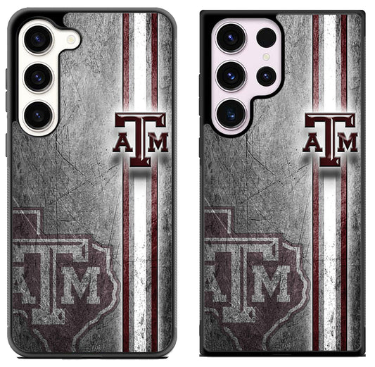 Texas A&M Aggies Background Samsung Galaxy S23 | S23+ | S23 Ultra Case