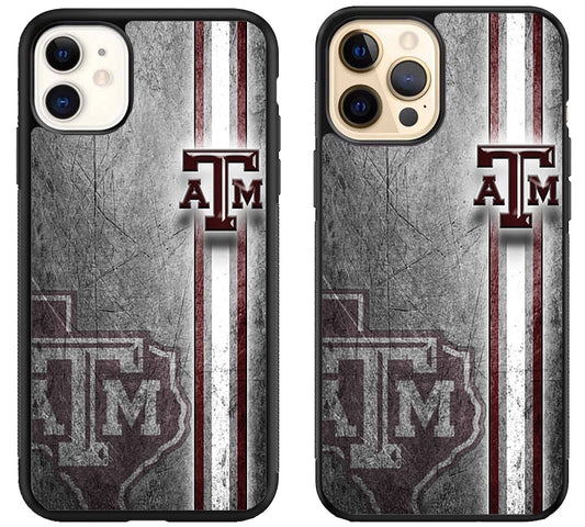 Texas A&M Aggies Background Phone 12 | 12 Mini | 12 Pro | 12 Pro Max Case