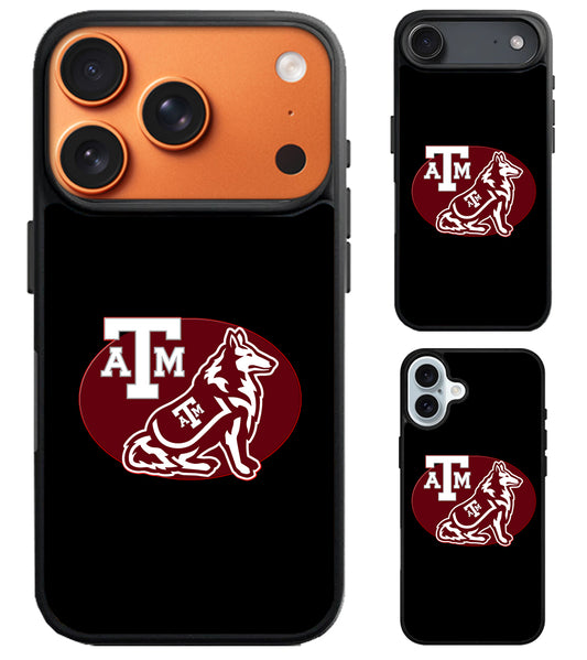 Texas A&M Aggies Black iPhone Air | iPhone 17 | 17 Pro | 17 Pro Max Case