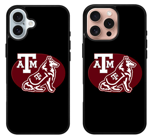 Texas A&M Aggies Black iPhone 16 | 16 Plus | 16 Pro | 16 Pro Max Case