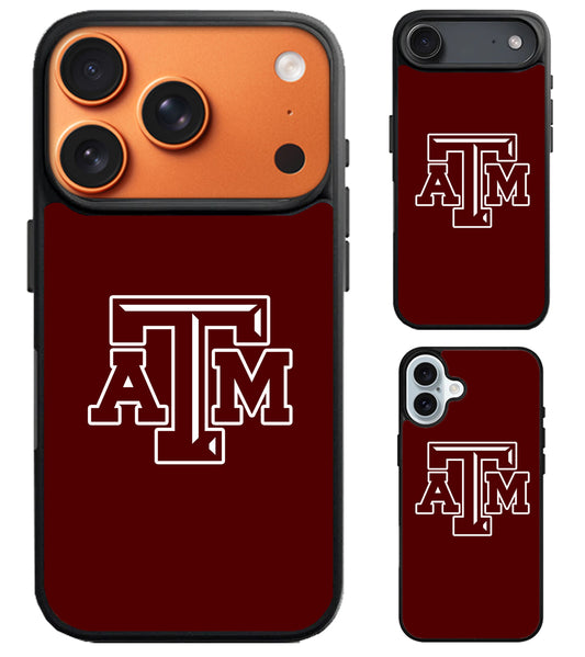 Texas A&M Aggies Style iPhone Air | iPhone 17 | 17 Pro | 17 Pro Max Case
